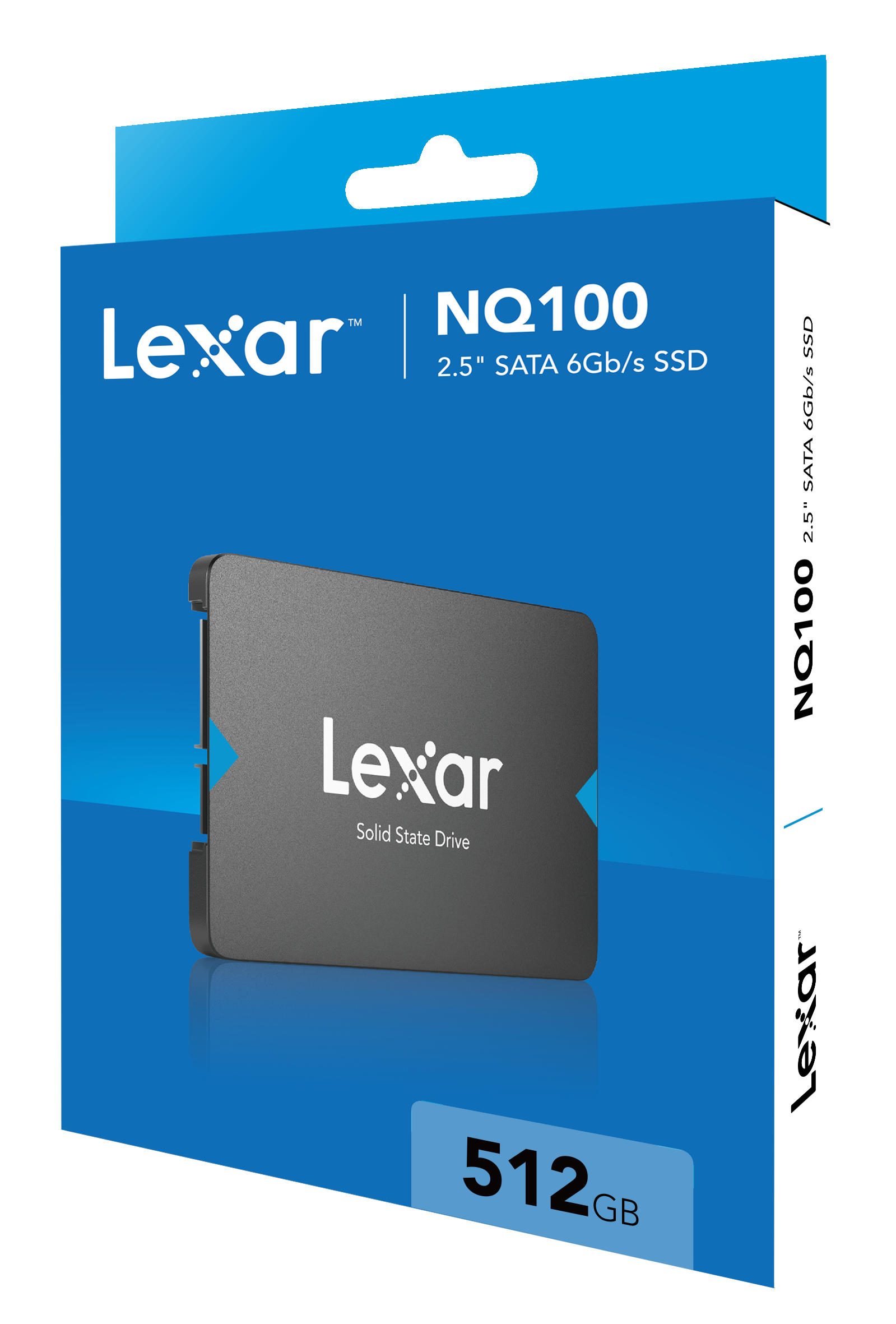 Lexar nq100 512gb ssd disk z originalno maloprodajno embalažo